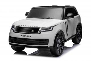 Elektrické autíčko Range Rover model 2023, bílé