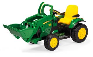 Elektrický traktor John Deere Ground Loader, zelený