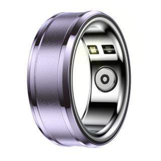 Chytrý prsten EQ Ring R3 / slitina titanu a oceli / matná kovová fialová Velikost: 10 (vnitřní průměr 18mm)