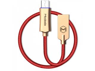 Mcdodo rychlonabíjecí a datový kabel USB/Micro USB / Red Délka: 1,5M