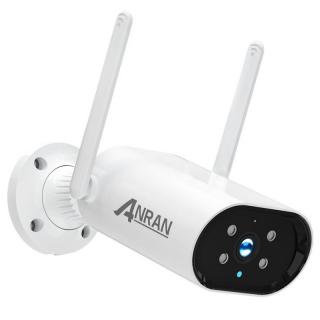 Venkovní IP WiFi kamera Anran AR-B01 30W / rozlišení 3MP / bílá