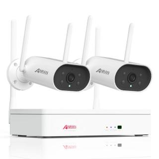 WiFi kamerový systém ANRAN B01-DW858 s rozlišením 5MP / úložiště 1TB / 2x kamera Úložiště: Bez úložiště