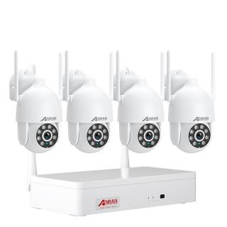 WiFi kamerový systém ANRAN P2-DW858 s rozlišením 5MP / úložiště 1TB / 4x kamera