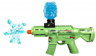 Gel Blaster Gun DUAL ELITE - pistole na pěnové náboje NEBO gelové kuličky Barva: Zelená