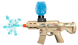 Gel Blaster Gun DUAL ELITE - pistole na pěnové náboje NEBO gelové kuličky Barva: Zlatá