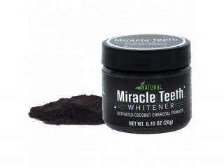 Kokosové uhlí pro bělení zubů Miracle Teeth