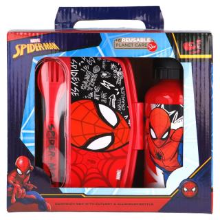 Svačinový set do školy 4ks Spiderman