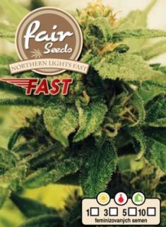 Fair Seeds Northern Light Fast, feminizovaná semena konopí, fast Balení: 1 ks