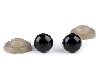 Bezpečnostní oči ⌀ 8 mm černé - 1 ks