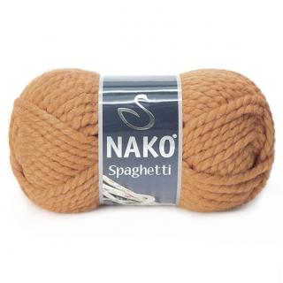 Nako Pletací příze Nako Spaghetti 5401 - hnědá