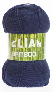 Pletací příze Elian Bamboo 6955 - modrá