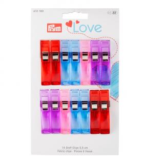 Svorky na textil 5,5 cm PRYM LOVE (Svorky na textil 5,5 cm PRYM LOVE - 39729)