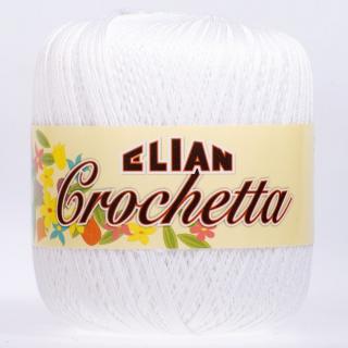 VSV příze Elian Crochetta 3201 bílá