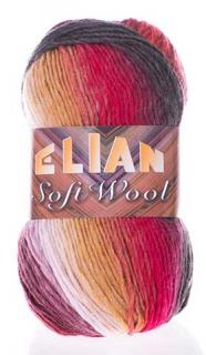 VSV příze Elian Soft Wool 040 červená