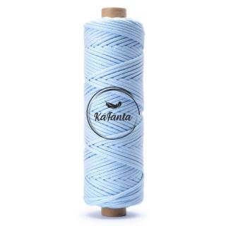 Bavlněná šňůra KaFanta 5 mm PREMIUM - baby blue