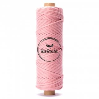 Bavlněná šňůra KaFanta 5 mm PREMIUM - coral pink