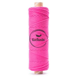 Bavlněná šňůra KaFanta 5 mm PREMIUM - magenta