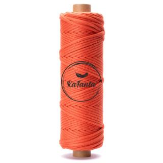 Bavlněná šňůra KaFanta 5 mm PREMIUM - terracotta