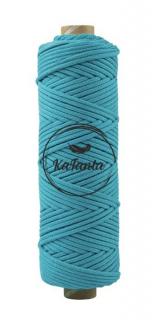 Bavlněná šňůra KaFanta 5 mm PREMIUM - turquoise