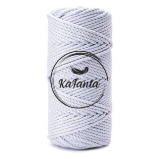 Bavlněná šňůra KaFanta Premium 3PLY 5mm - silver