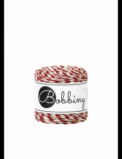 Bobbiny MACRAME 3PLY BABY HOLIDAY RED