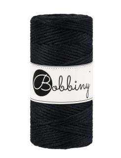 Bobbiny Macrame Regular 3mm - black