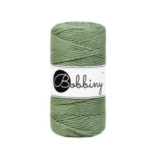 Bobbiny Macrame Regular 3mm - golden eucalyptus