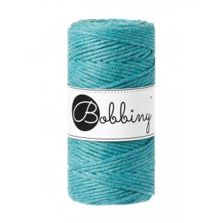 Bobbiny Macrame Regular 3mm - moře (teal)