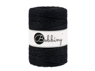 Bobbiny Macrame XXL 5mm - černá