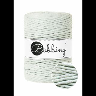 Bobbiny Macrame XXL 5mm - glossy milky green