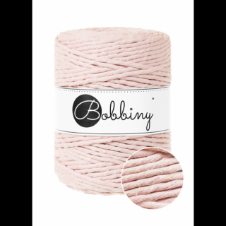 Bobbiny Macrame XXL 5mm - glossy pastel pink