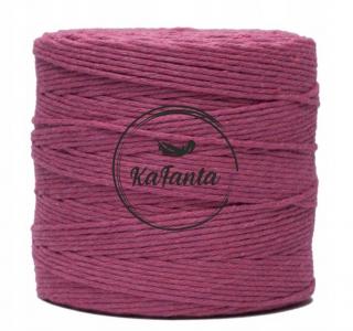 Macrame příze KaFanta 3mm/200m - fuchsie