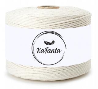 Macrame příze KaFanta PREMIUM 2mm/300m white