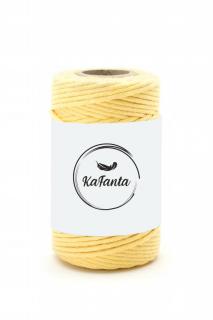 Macrame příze KaFanta PREMIUM 2mm/50m - banana