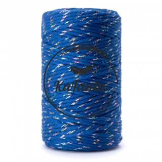 Macrame příze KaFanta PREMIUM 2mm/50m - blue rainbow