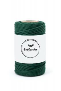 Macrame příze KaFanta PREMIUM 2mm/50m - bottle green