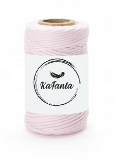 Macrame příze KaFanta PREMIUM 2mm/50m - candy pink