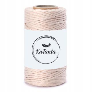 Macrame příze KaFanta PREMIUM 2mm/50m - frappe