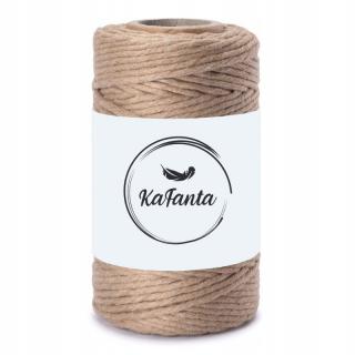 Macrame příze KaFanta PREMIUM 2mm/50m - mocca