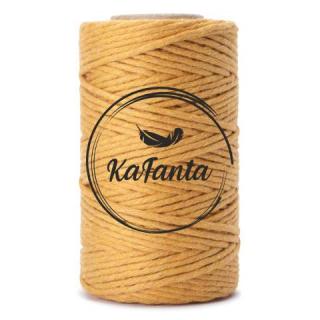 Macrame příze KaFanta PREMIUM 2mm/50m - mustard