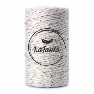 Macrame příze KaFanta PREMIUM 2mm/50m - natural rainbow