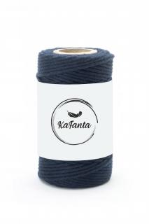 Macrame příze KaFanta PREMIUM 2mm/50m - navy blue