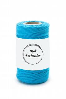 Macrame příze KaFanta PREMIUM 2mm/50m - ocean blue