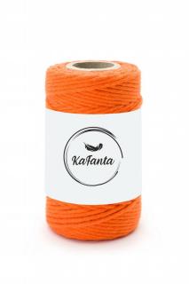 Macrame příze KaFanta PREMIUM 2mm/50m - orange