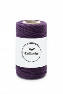 Macrame příze KaFanta PREMIUM 2mm/50m - purple rain