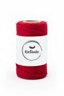 Macrame příze KaFanta PREMIUM 2mm/50m - red wine