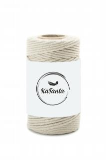 Macrame příze KaFanta PREMIUM 2mm/50m - sand beige