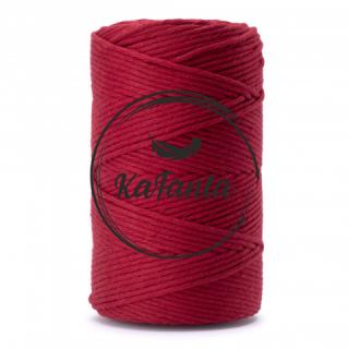 Macrame příze KaFanta PREMIUM 3mm/100m - red wine