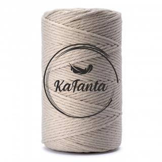 Macrame příze KaFanta PREMIUM 3mm/100m - sand beige