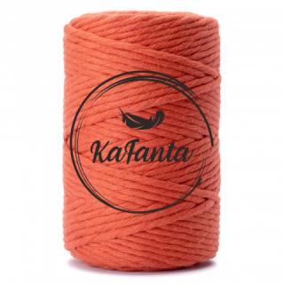 Macrame příze KaFanta PREMIUM 3mm/100m - terracotta